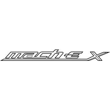 Ford Mustang Mach-E Emblem - LJ8Z-16720-R