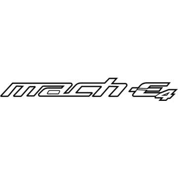 Ford Mustang Mach-E Emblem - NJ8Z-16720-E