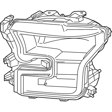 Ford FL3Z-13008-B Headlamp Assembly