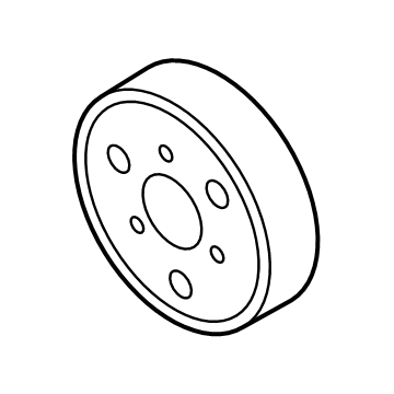 Ford HJ5Z-8509-A Pulley