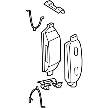 Lincoln 4U2Z-2V001-CA Brake Pads