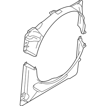 Ford 6L2Z-8146-A Fan Shroud