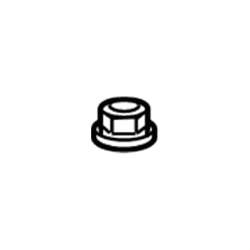 Mercury -W704790-S440 Upper Bracket Nut