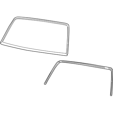 Lincoln F8VZ-5442430-AA Reveal Molding