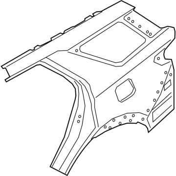 Lincoln NC5Z-78278A92-A Quarter Panel Assy