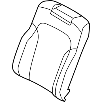 Ford DA5Z-5464416-AA Seat Back Cover Assembly