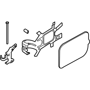 Ford BC3Z-99405A26-A Fuel Door