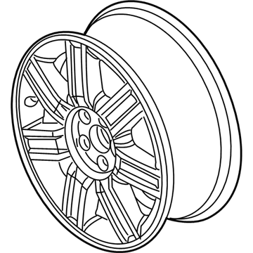 2009 Mercury Sable Spare Wheel - 8T5Z-1007-B