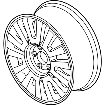 Mercury 8A4Z-1007-A Wheel