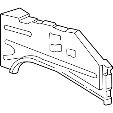 Ford 4C2Z-16155-AA Apron Reinforcement