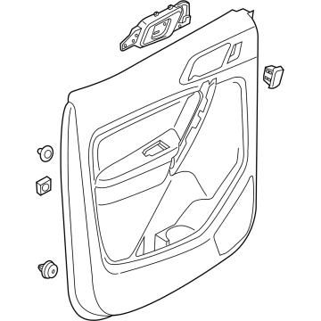 Ford KB3Z-2627406-BA Door Trim Panel