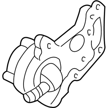 Ford F8RZ-8505-CF Flange