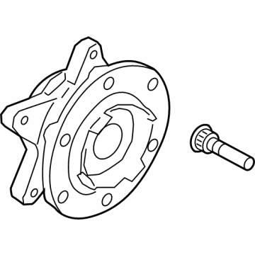 Ford NB3Z-1104-A Hub Assembly