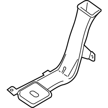 Lincoln GD9Z-19B680-B Floor Duct