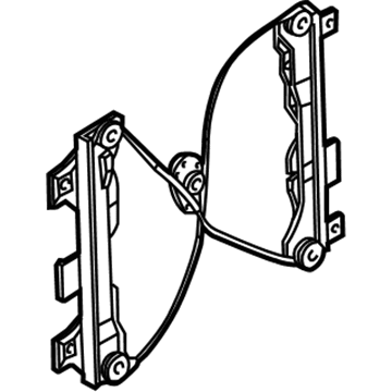 Ford 6S4Z-5423200-AA Manual Regulator