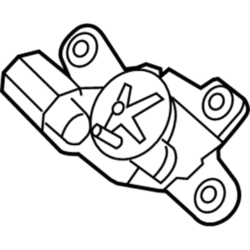 Ford BE8Z-17508-B Wiper Motor