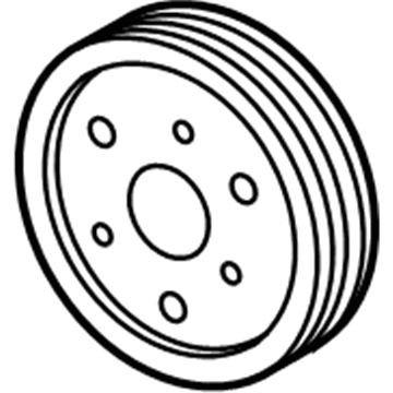 Ford 1S7Z-8509-A Pulley