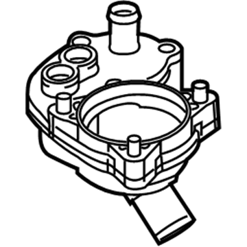 Ford GL2Z-8592-A Connection - Water Outlet