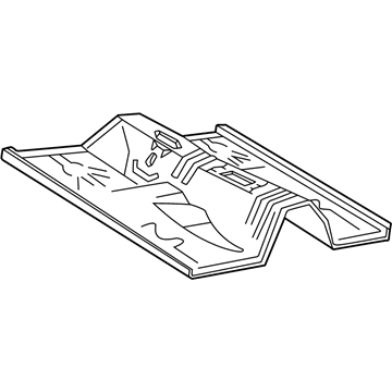 2001 Ford Mustang Floor Pan - XR3Z-6311135-AA