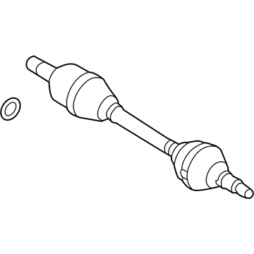 Lincoln CA8Z-3B437-D Axle Assembly