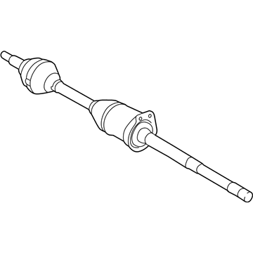 Lincoln CA8Z-3B436-M Axle Assembly