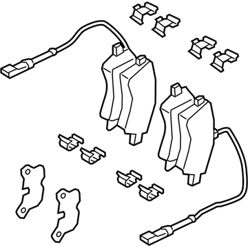 Ford CK4Z-2200-C Brake Pads