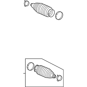 Ford BL3Z-3332-A Kit - Tie Rod