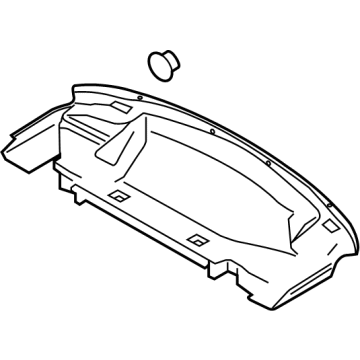 Ford FR3Z-7646668-AB Package Tray Cover