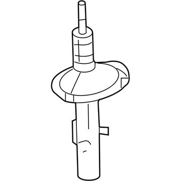 Ford DE9Z-18124-C Shock Absorber Assembly - Front