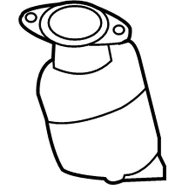 2006 Mercury Montego Catalytic Converter - 7F9Z-5E213-A