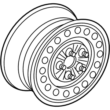 Mercury 4L2Z-1015-AA Spare Wheel