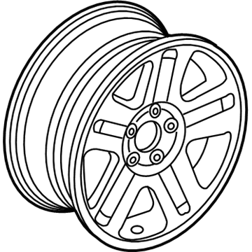 Mercury 3L2Z-1007-TC Wheel