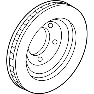 Ford 2U2Z-1V125-BB Rotor