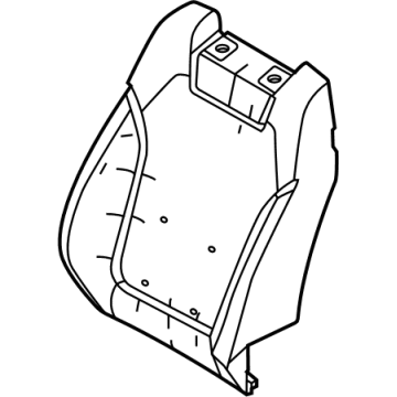 Ford LJ8Z-5864810-D Seat Back Pad