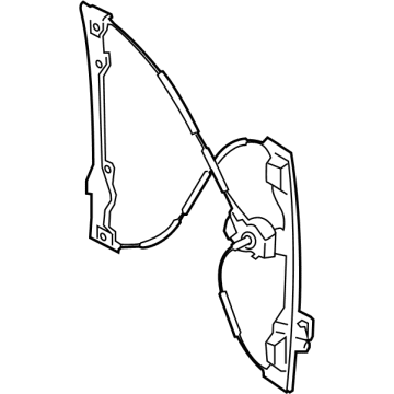 2022 Ford F-150 Window Regulator - ML3Z-1523208-B