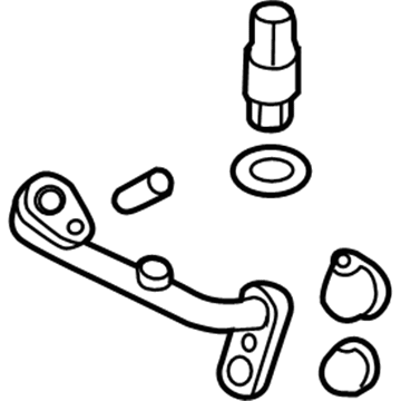 Ford AM6Z-19835-C Evaporator Tube