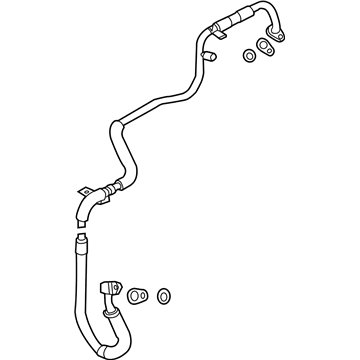 Ford AM6Z-19867-A Hose & Tube Assembly