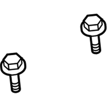 Ford -W707375-S439 Mount Bracket Bolt