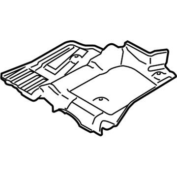 Lincoln CV6Z-58114B06-C Heat Shield