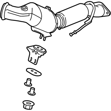 2018 Lincoln MKC Catalytic Converter - GV6Z-5E212-B