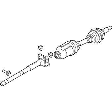 Lincoln CA5Z-3B436-J Axle Assembly