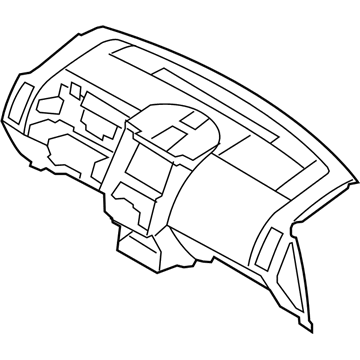 Ford 7T4Z-7804320-AC Instrument Panel