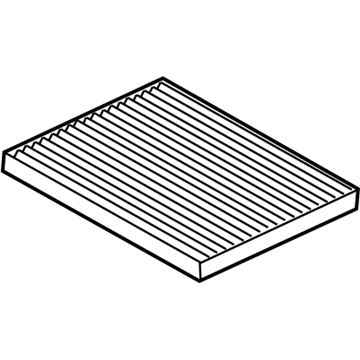 Ford Police Interceptor Utility Cabin Air Filter - JX6Z-19N619-B