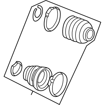 Ford YS4Z-3A331-ZF Boots