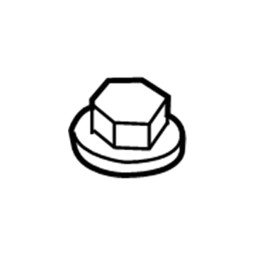 Ford -W520415-S441 Nut