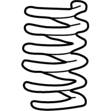 2004 Mercury Mountaineer Coil Springs - 1L2Z-5560-CA