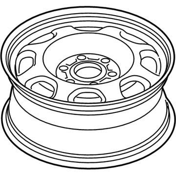 Ford BC3Z-1015-C Wheel Assembly