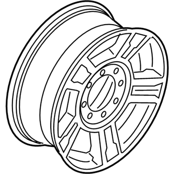 Ford HC3Z-1007-M Wheel Assembly