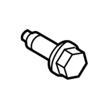 Lincoln -W302325-S437M Windshield Pillar Trim Screw