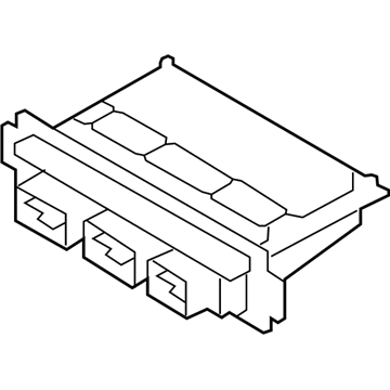 Ford 7U7Z-12A650-HNARM Module - Engine Control - EEC